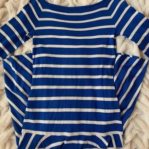 Ralph Lauren Blue Striped Dress